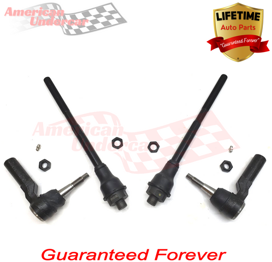 Lifetime Chevrolet GMC 2500HD 3500HD Tie Rod Steering Kit 2011-2023 2WD & 4x4