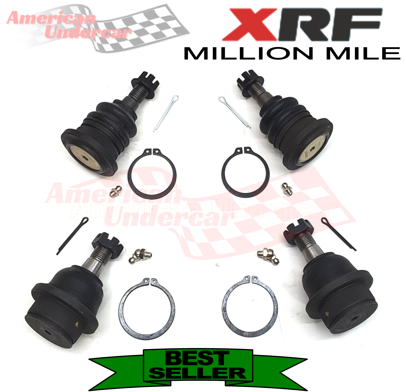 XRF Ball Joint Upper & Lower Steering & Suspension Kit | 2005-2022 Toyota Tacoma 4x4