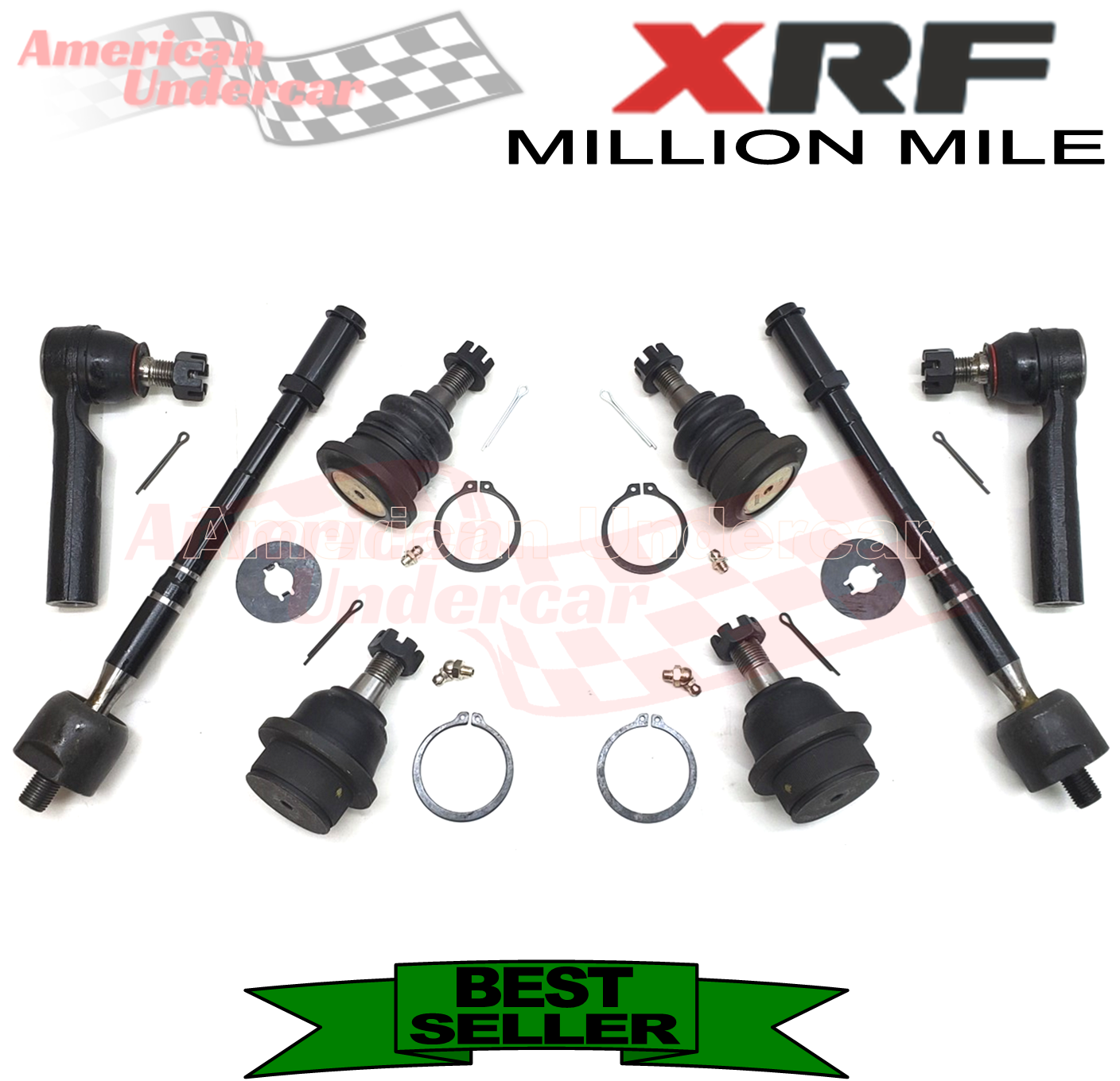 XRF Ball Joints Tie Rod Ends Steering & Suspension Kit | 2005-2022 Toyota Tacoma 4x4