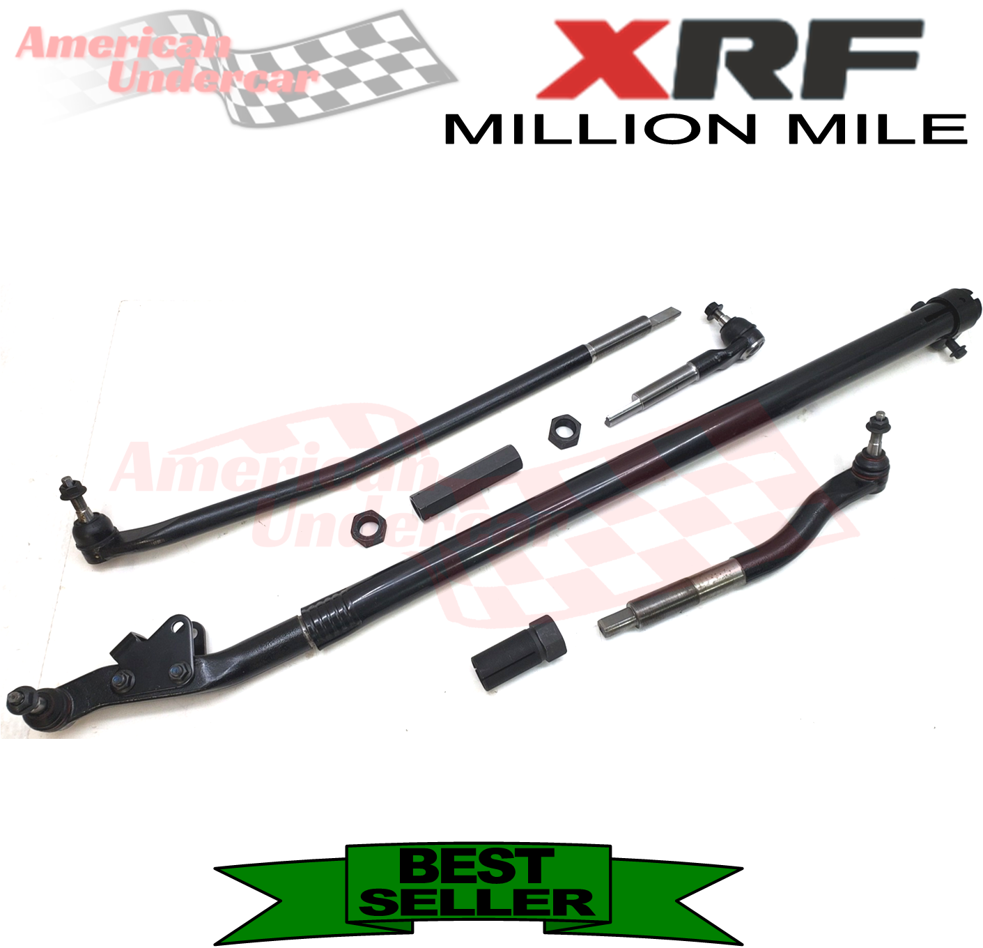XRF Steering Suspension Drag Link Tie Rod Kit | 2018-2024 Dodge Ram 2500 3500 4x4