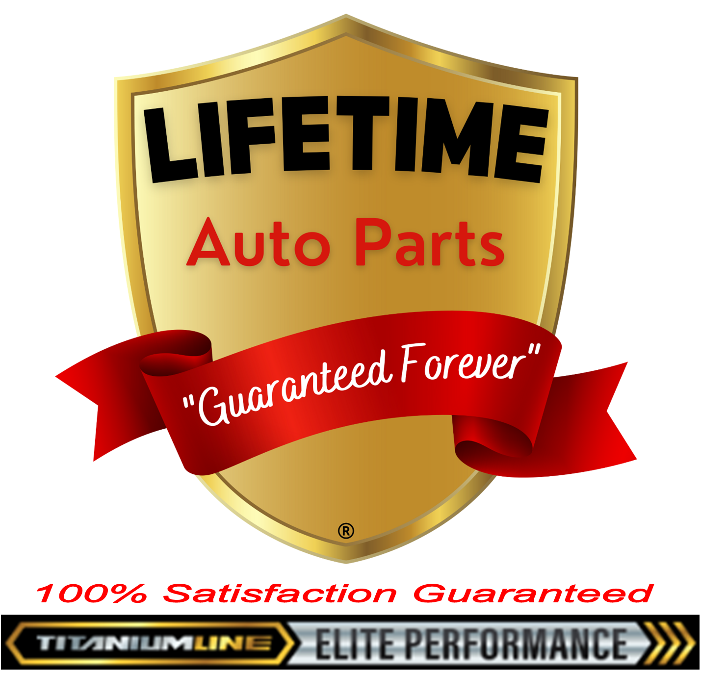 Lifetime Titanium Line Ball Joint Suspension Kit | 1999-2023 Ford F250 F350 Super Duty 4x4