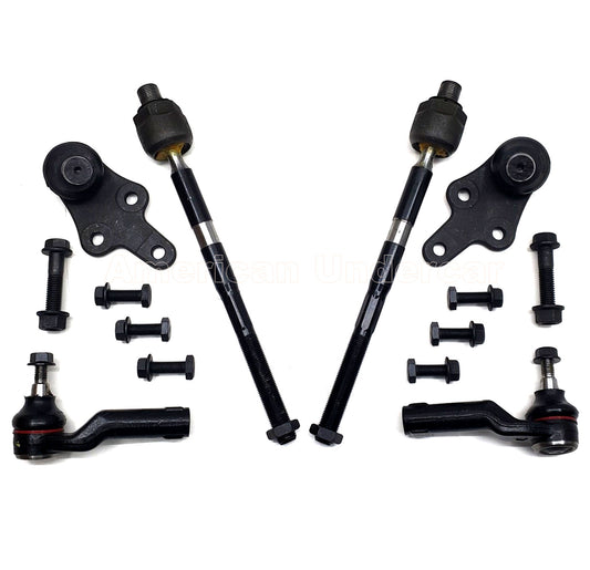XRF Ball Joints Tie Rod Steering Suspension Kit | 2014-2019 Ford Transit Connect 2WD