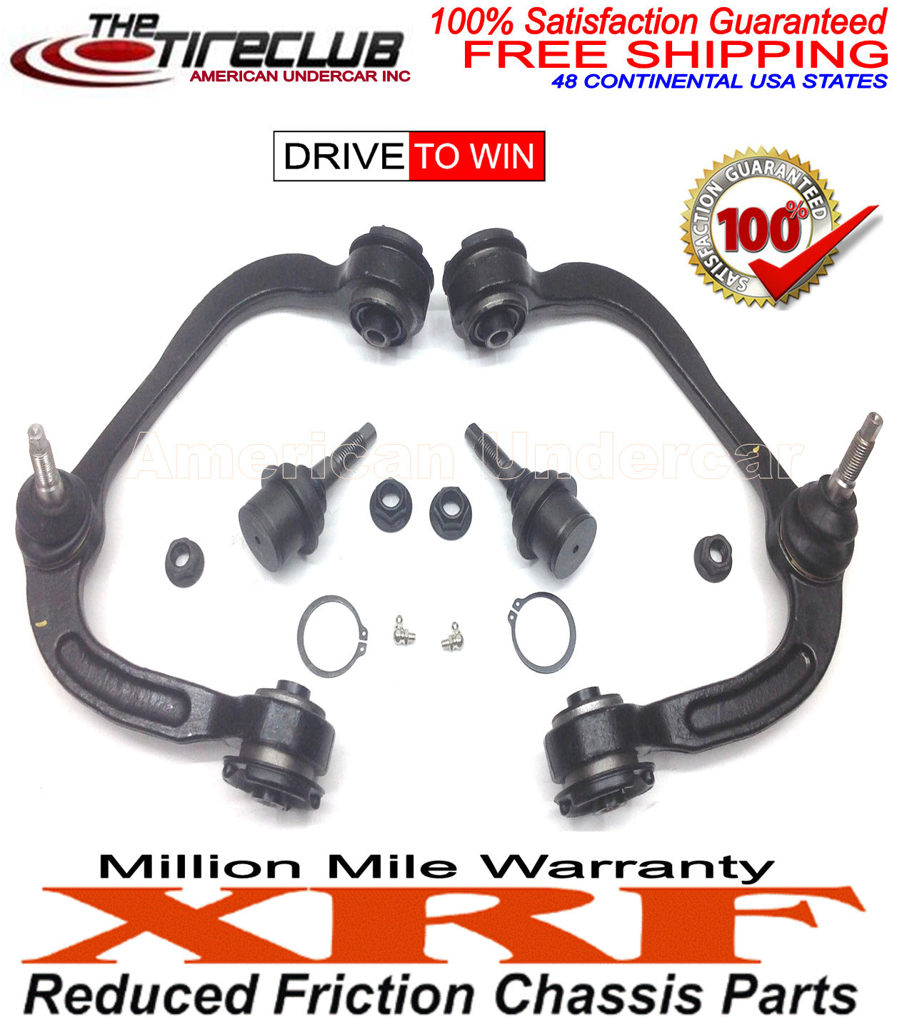 XRF Upper Control Arms and Ball Joints Suspension Kit | 2004-2008 Ford F150 2WD & 4x4