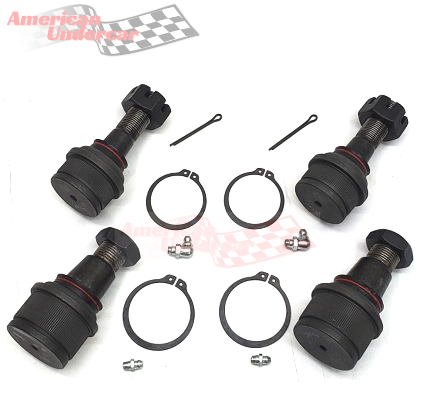 HD Ford F250 Ball Joint Suspension Steering Kit | 1985-1994 Ford F250 4x4 3850 axle