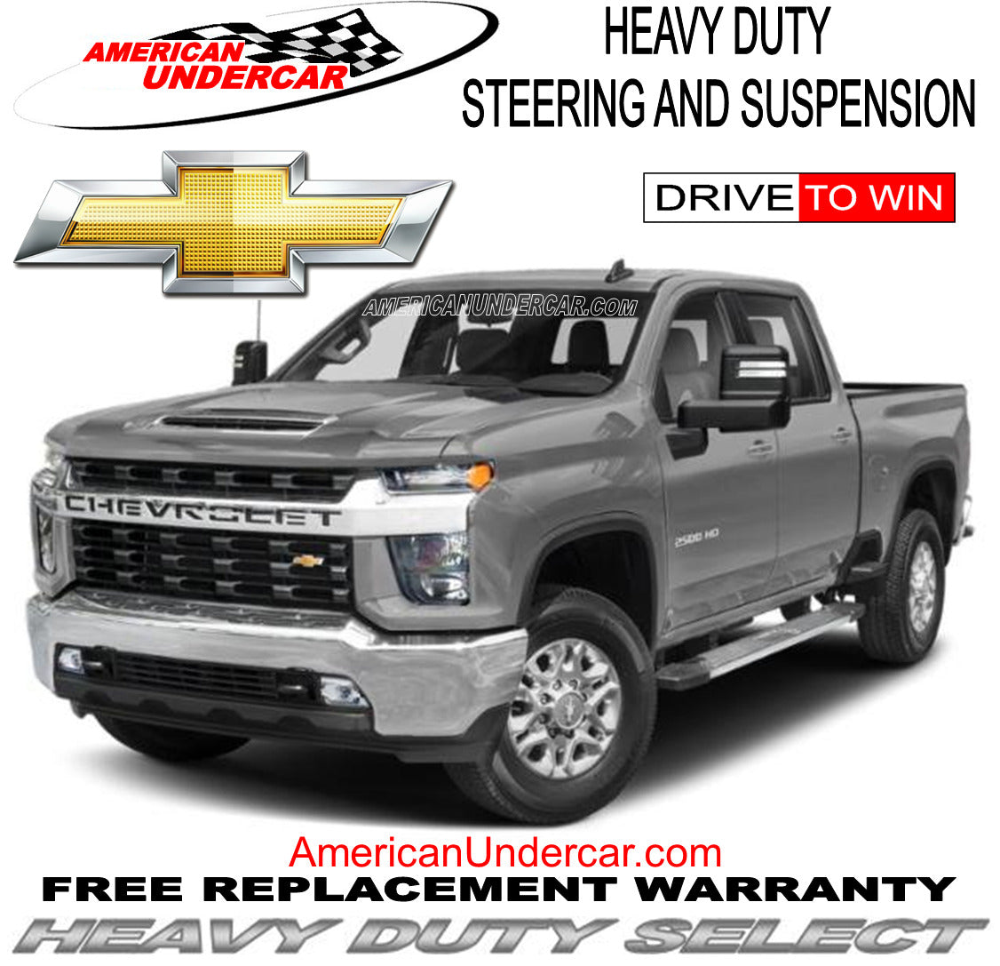Heavy Duty Chevrolet GMC 2500HD 3500HD Steering and Suspension Kit 2001-2010 2WD & 4x4