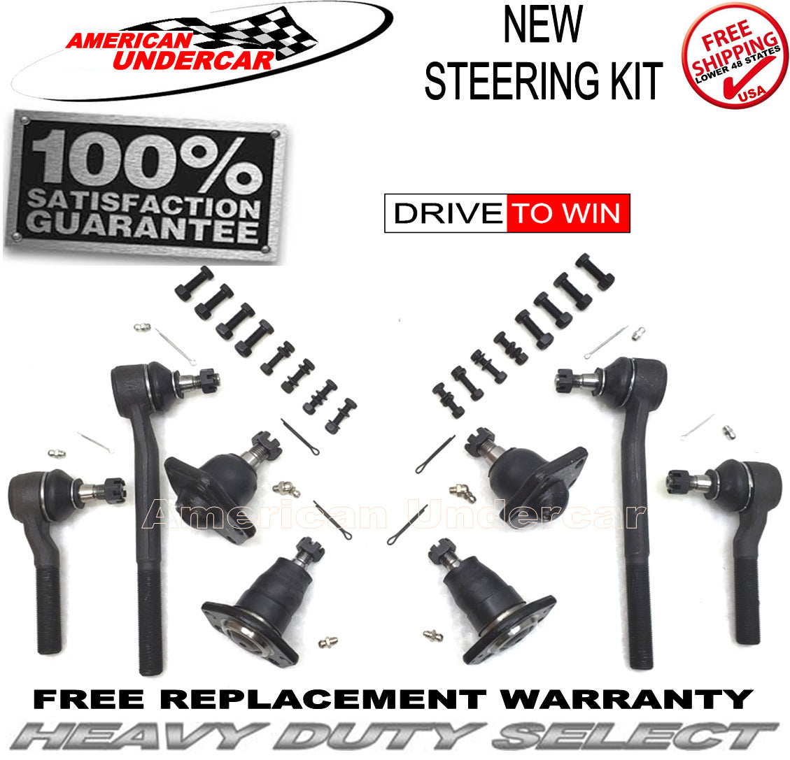 HD Ball Joint Tie Rod Steering Kit | 1999-2005 Chevrolet Blazer, S10 4x4