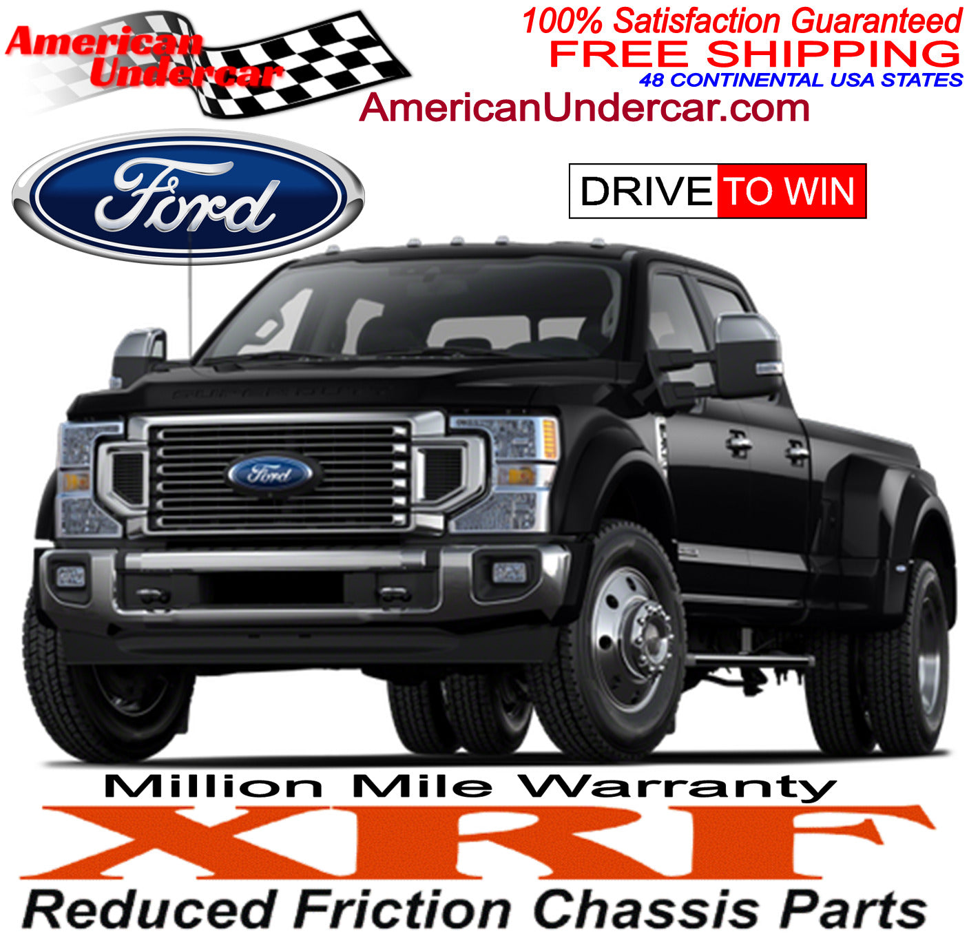 XRF Ford F450 Super Duty Ball Joint Suspension Kit 2005-2022 4x4 & 2WD