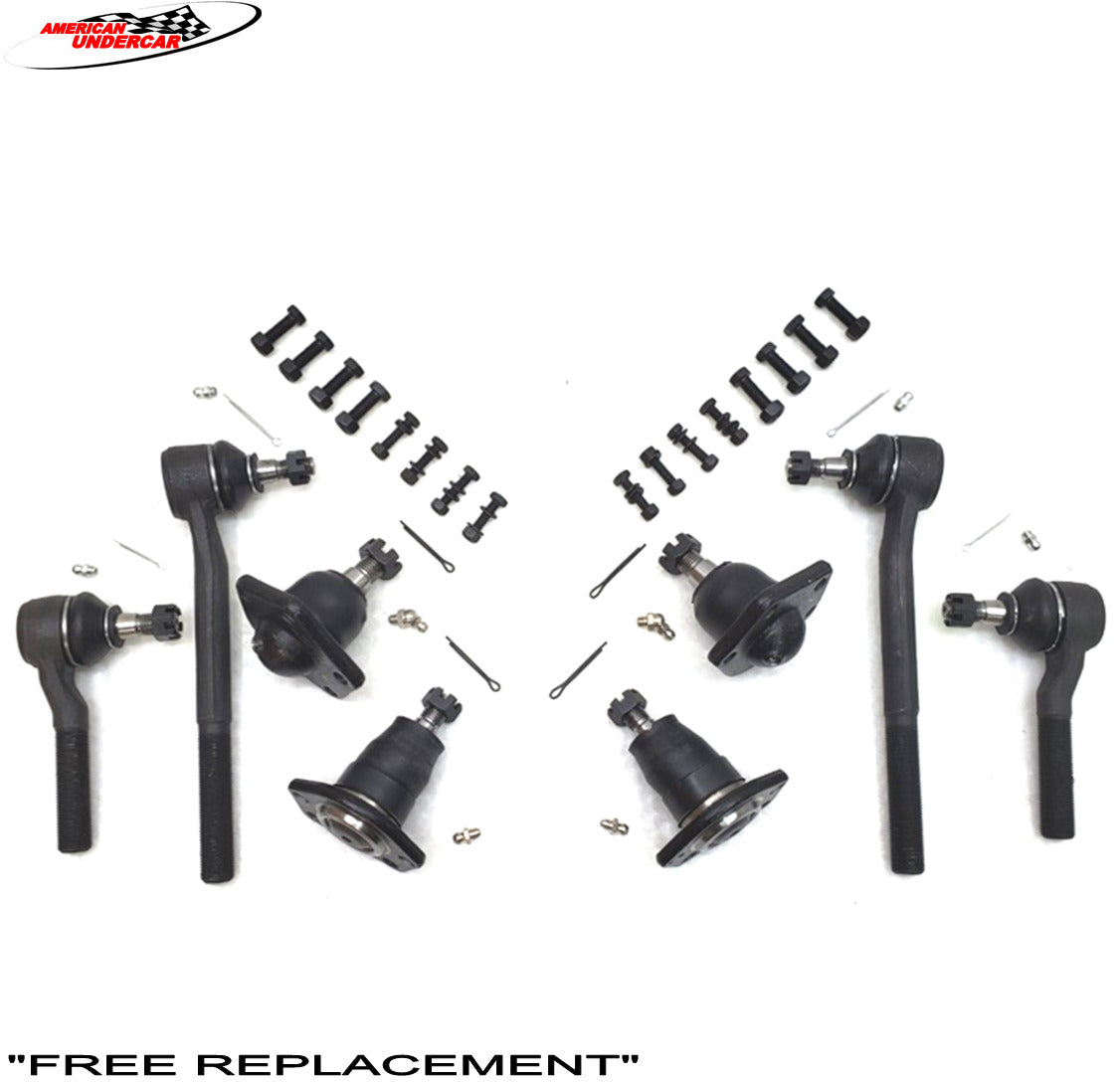 HD Ball Joint Tie Rod Steering Kit | 1999-2005 Chevrolet Blazer, S10 4x4