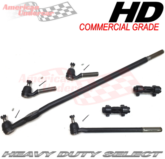 HD Tie Rod Steering Kit | 1985-1994 Ford F250 4x4