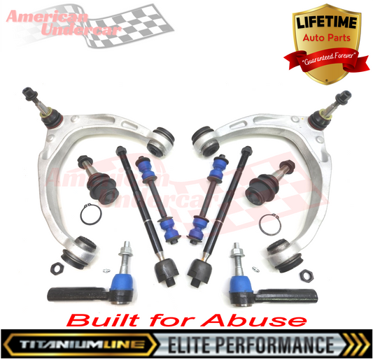 Lifetime Titanium Line Steering & Suspension Kit Chevrolet GMC 1500 2014 - 2016 for Aluminum Arms