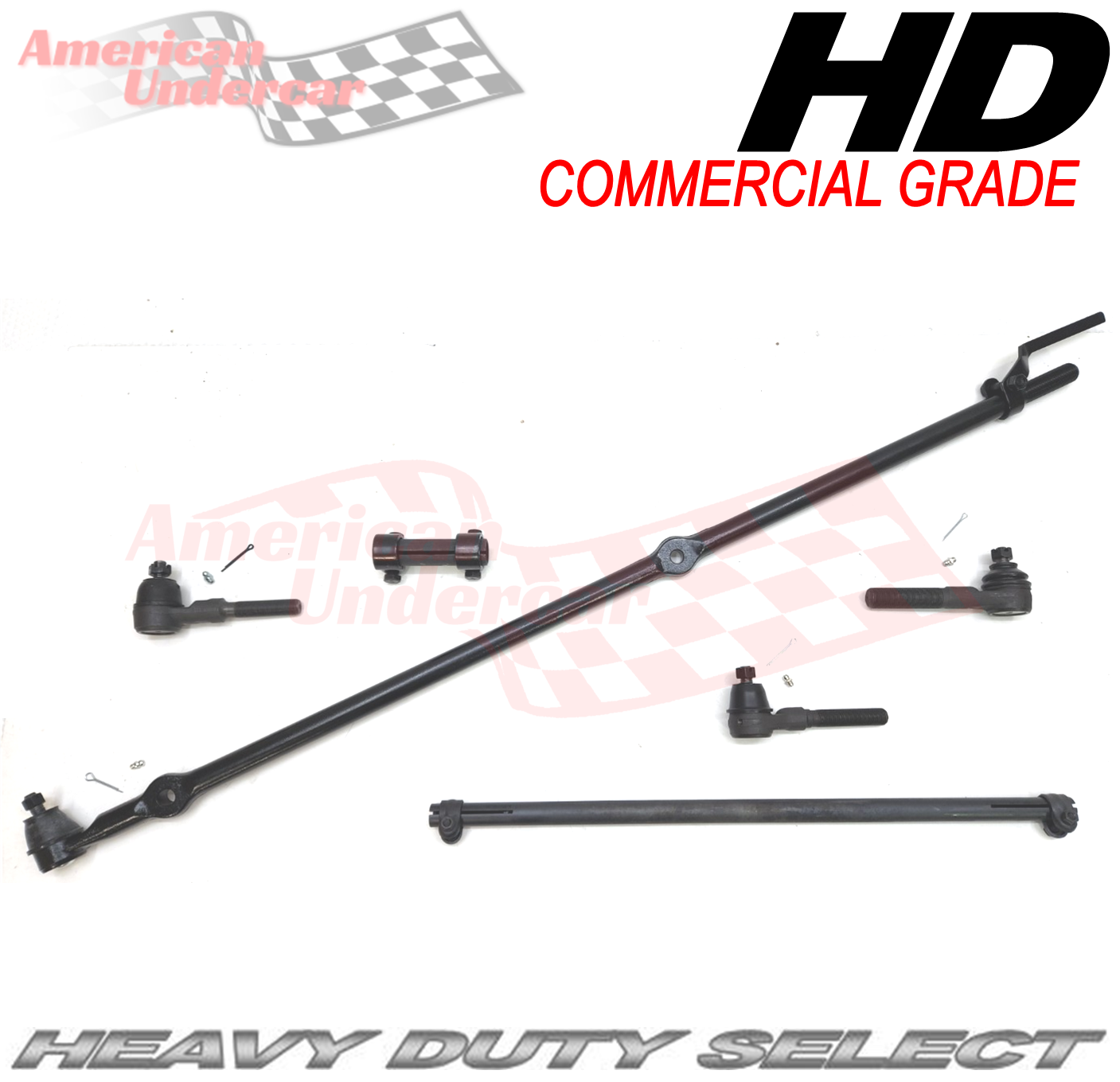 HD Tie Rod Steering Kit 1991 - 1995 Jeep Wrangler