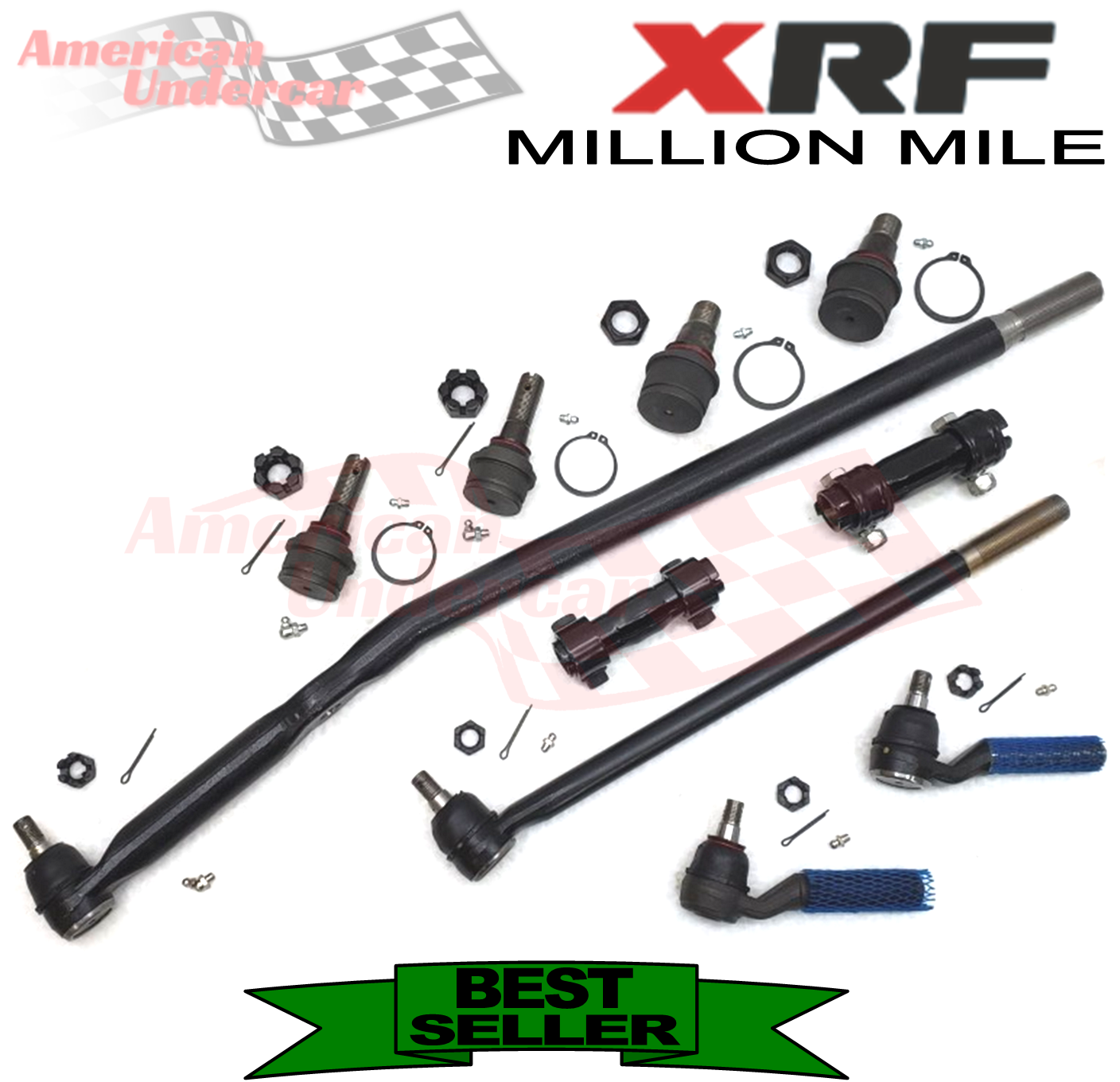 XRF Steering and Suspension Kit | 1997 Ford F250HD 4x4 4600lb Axle (twin I-beam)