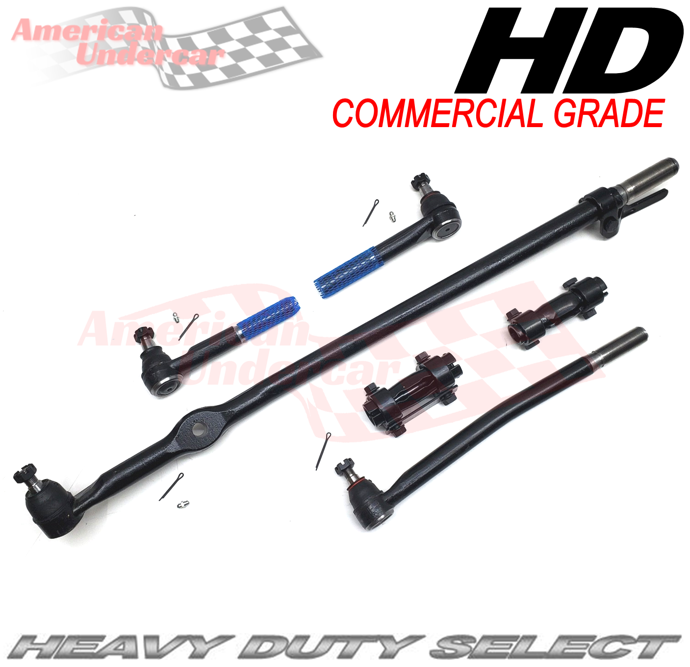 HD Tie Rod Steering Kit | 1999-2004 Ford F250 F350 Super Duty & Excursion 2WD