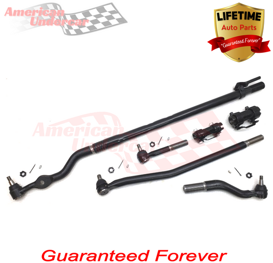 Lifetime Ford F450 F550 Super Duty Tie Rod Steering Kit 1999-2004 2WD & 4x4