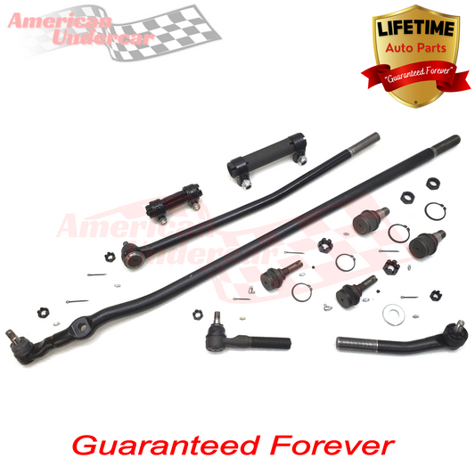 Lifetime Dodge Ram 2500 3500 Steering and Suspension Kit 1998 - 1999 4x4 4500lb axle
