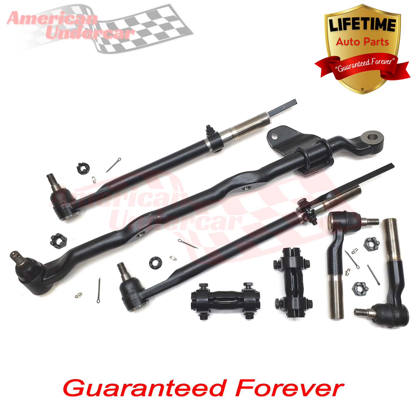 Lifetime Ford F250 F350 Super Duty Tie Rod Steering Kit 2011-2022 2WD