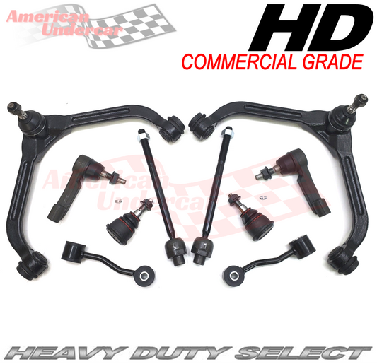 HD Control Arm Ball Joint Tie Rod Steering Kit | 2002-2004 Jeep Liberty