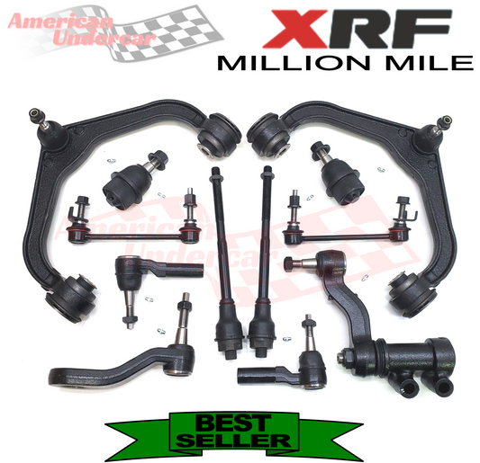 XRF Chevrolet GMC 2500HD 3500HD Control Arm Ball Joint Tie Rod Kit 2020 - 2023