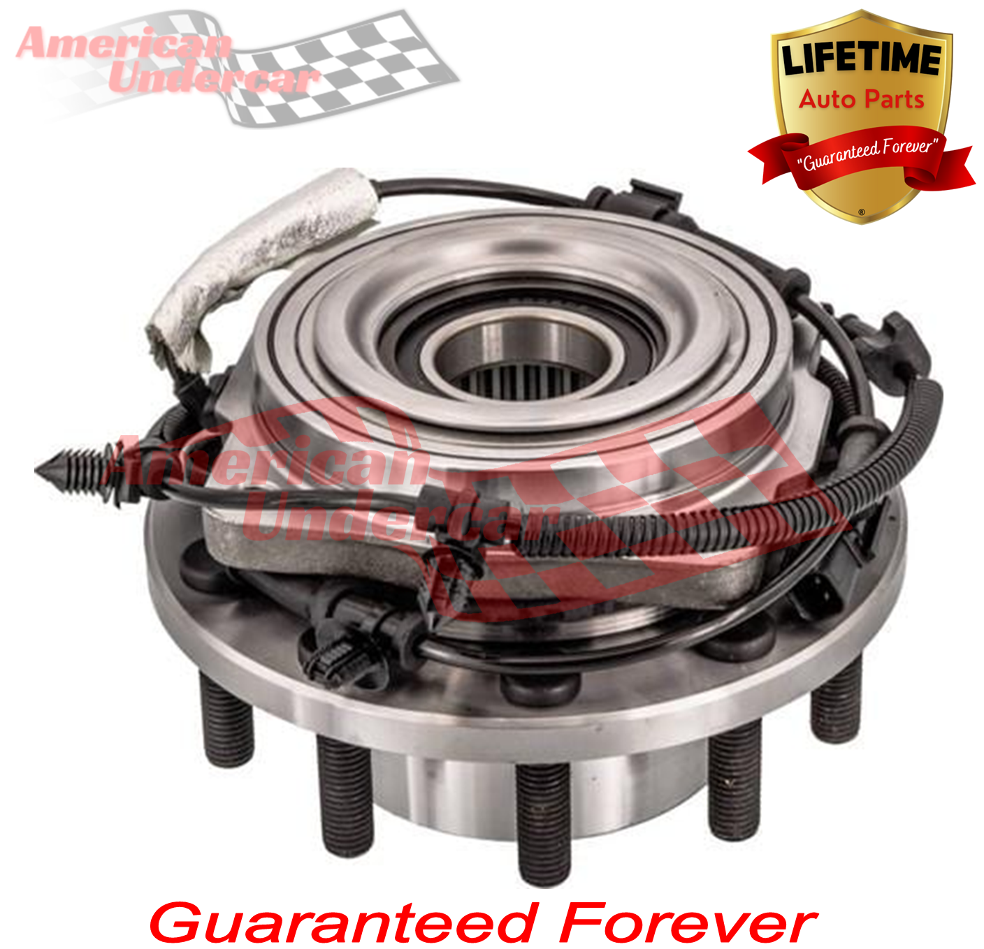 Lifetime Wheel Bearing Hub Assembly Ford F450 F550 Super Duty 2017-2019 4x4