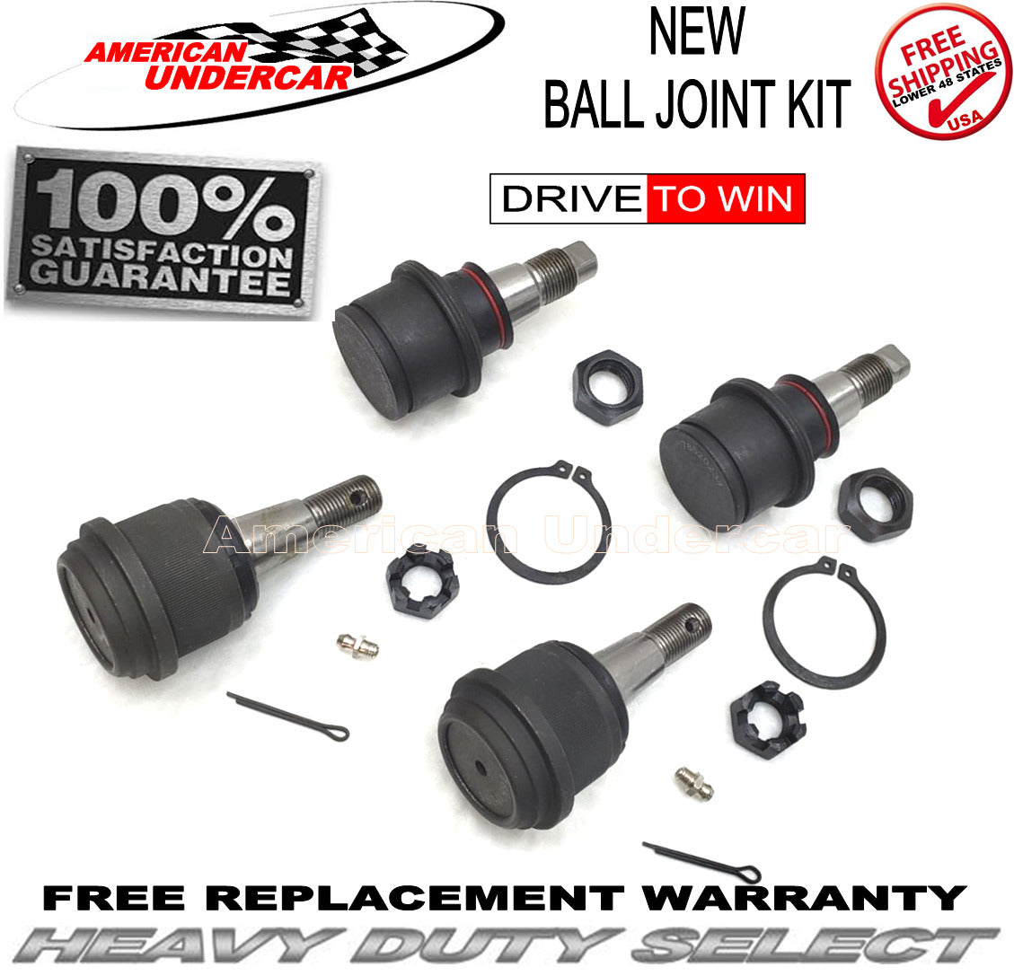 HD Upper and Lower Ball Joint Suspension Kit for 2000-2002 Dodge Ram 2500, 3500 4x4