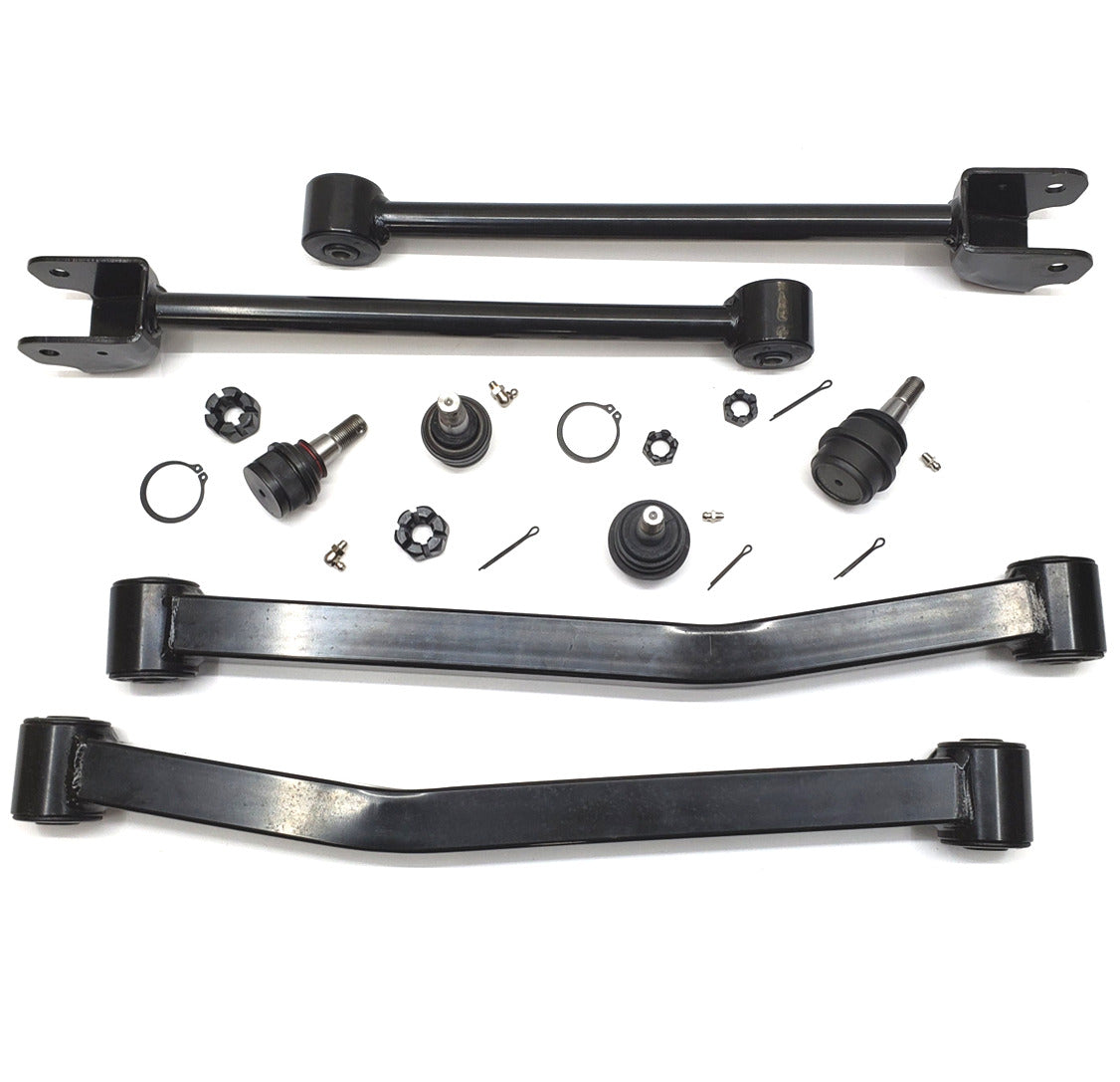 Jeep Wrangler 07 - 17 HD Upper & Lower Control Arm and Ball Joint Kit
