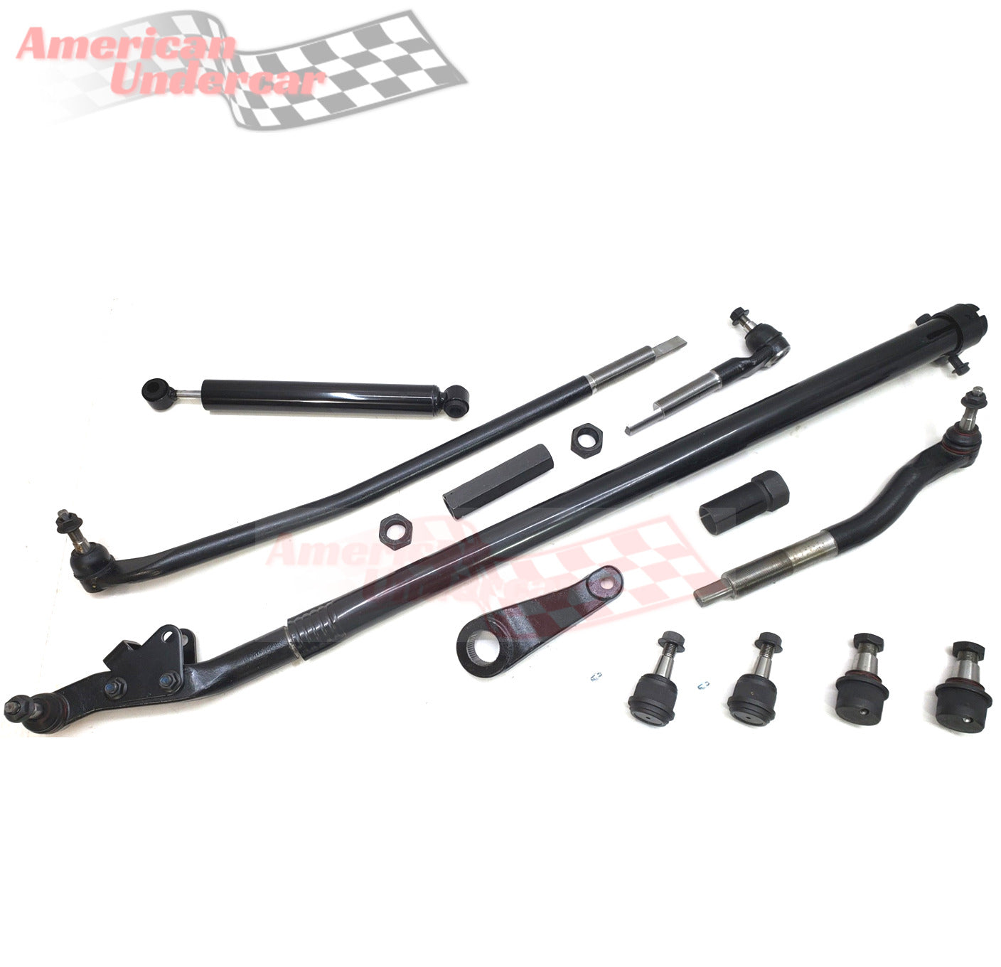 XRF Complete Steering Suspension Kit for 2014-2020 Dodge Ram 3500 4x4