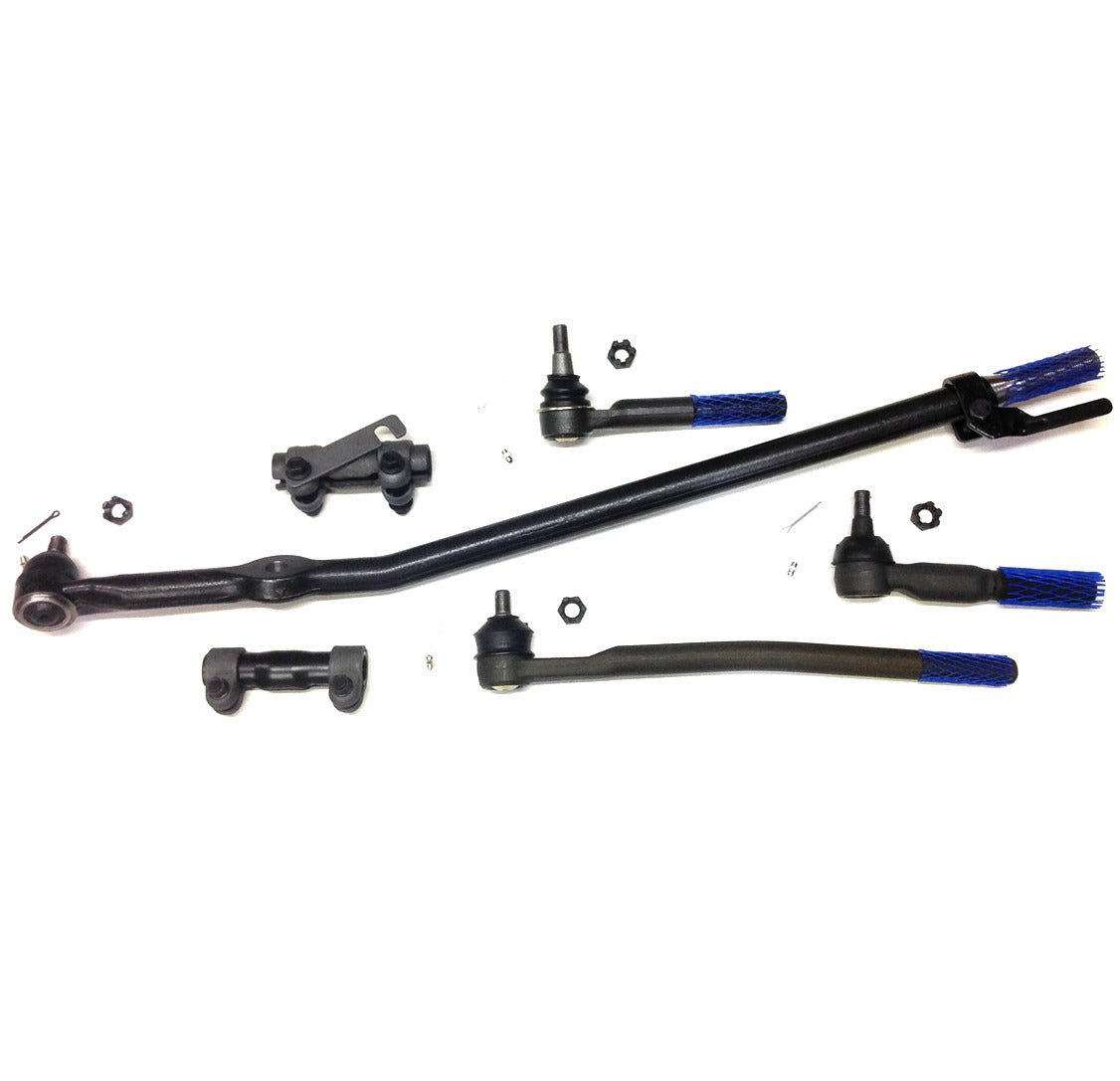 XRF Steering Kit Drag Link Tie Rod Sleeve Kit for 1999-2004 Ford F250, F350 Super Duty 2WD