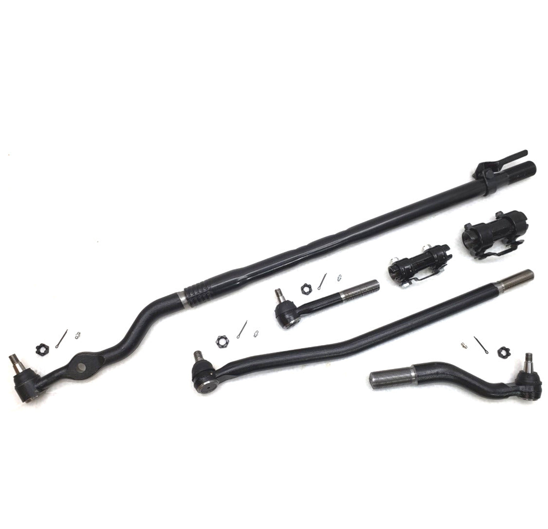 Lifetime Drag Link Tie Rod Sleeve Steering Kit for 1999-2004 Ford F250, F350 Super Duty 2WD, Mono Beam Axle