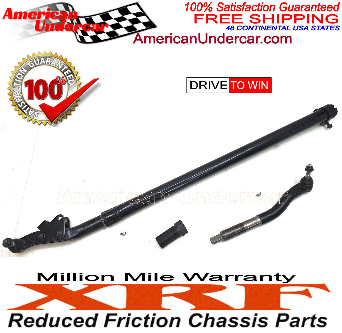 XRF Steering Tie Rod Assembly Kit for 2014-2020 Dodge Ram 3500 2WD