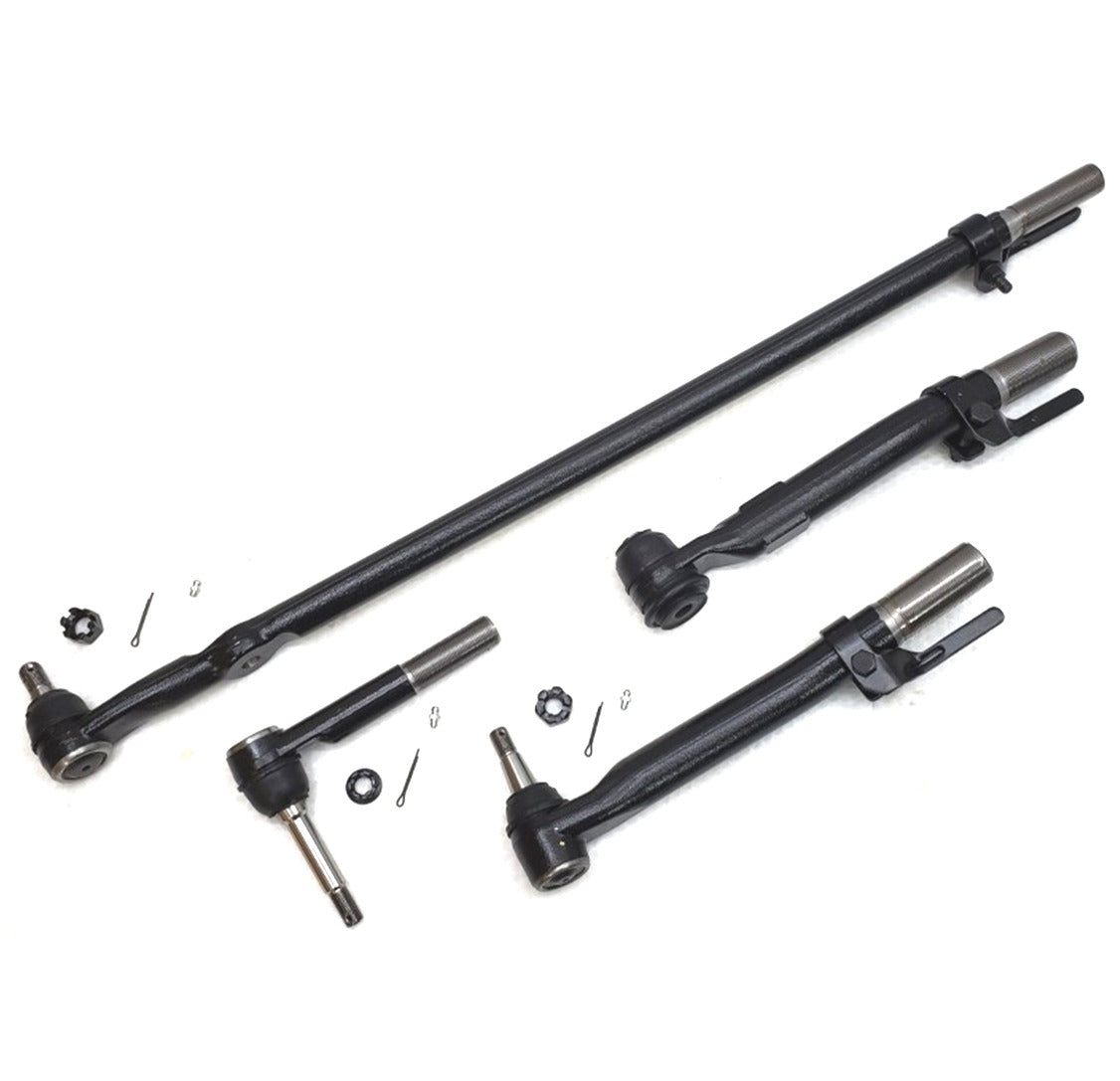 HD Drag Link Tie Rod Steering Kit for 2011-2016 Ford F450, F550 Super Duty 4x4