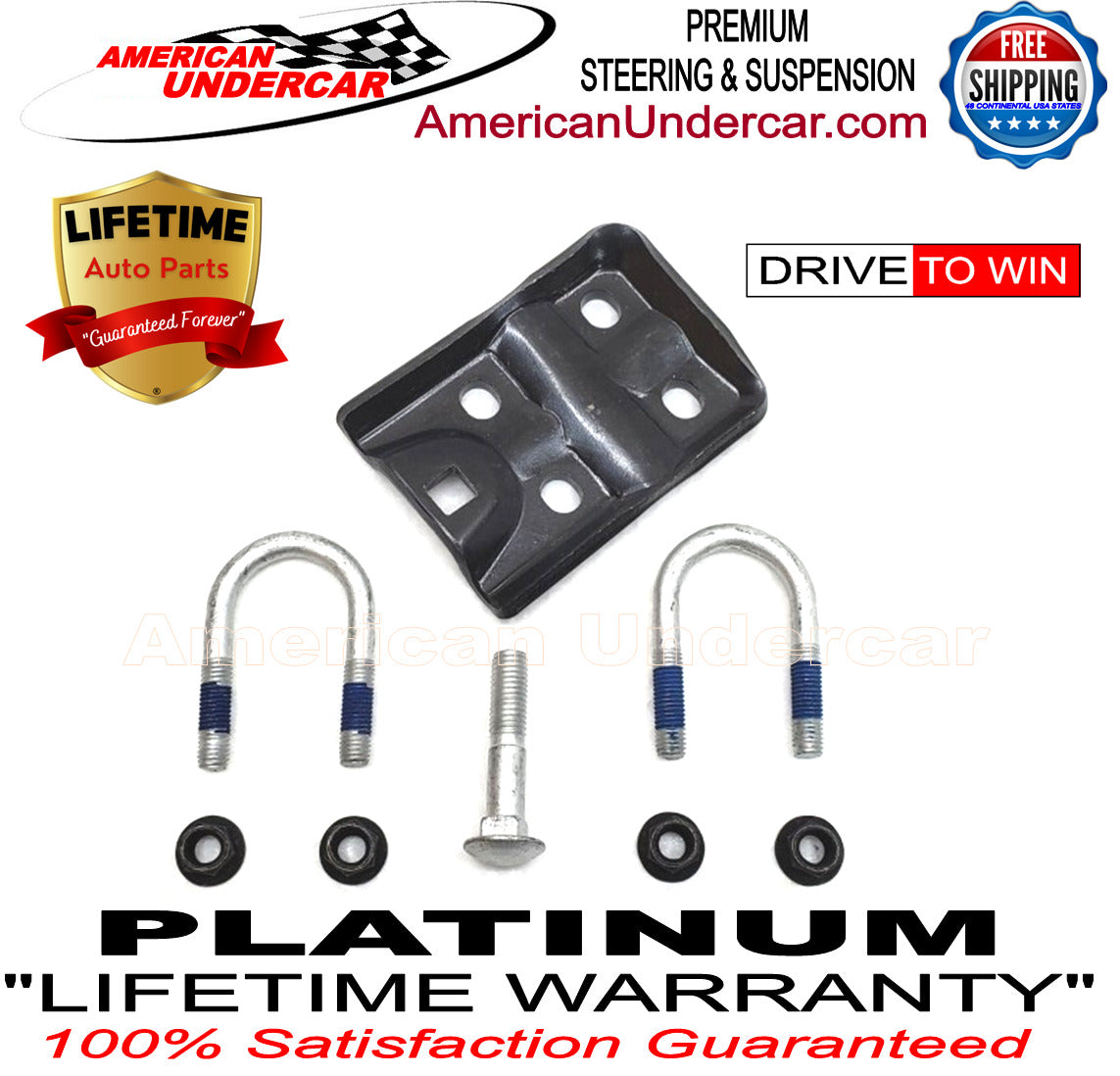 Lifetime New T Design Upgrade Bracket Kit for 2003-2013 Dodge Ram 2500, 3500 4x4