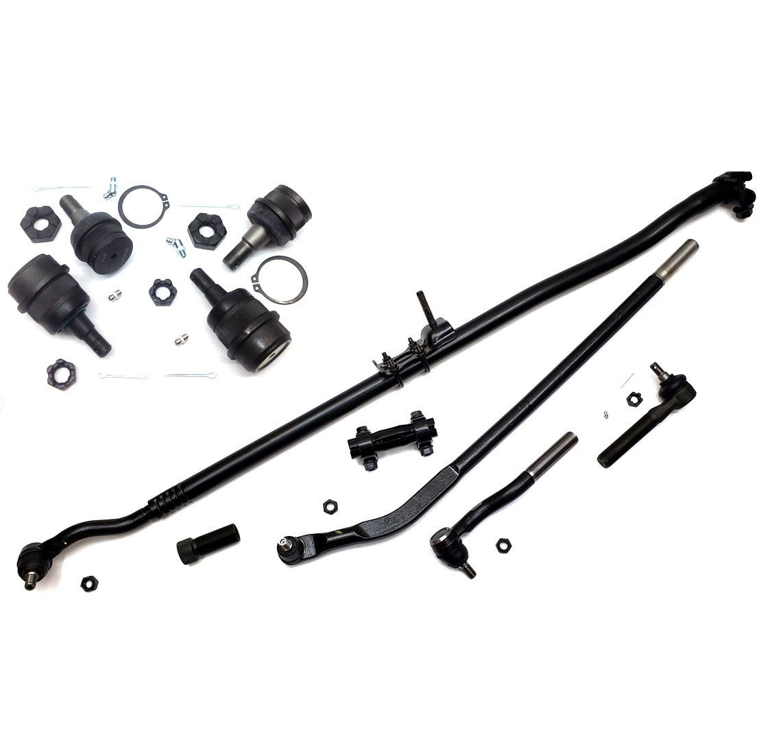 HD Ball Joint Drag Link Tie Rod Steering Kit for 2007-2917 Jeep Wrangler