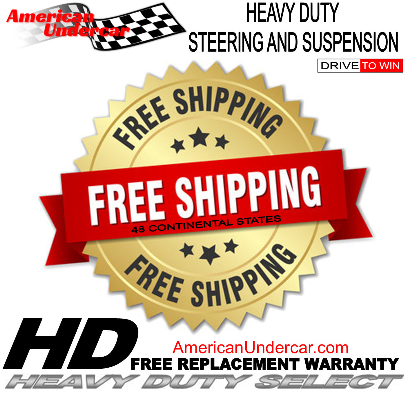 HD Ford F150 SVT Raptor Tie Rod Steering Kit 2010-2014 4x4
