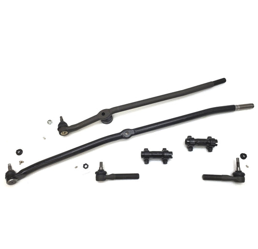 XRF Tie Rod Drag Link Sleeve Steering Kit for 1988-1997 Ford F350 4x4
