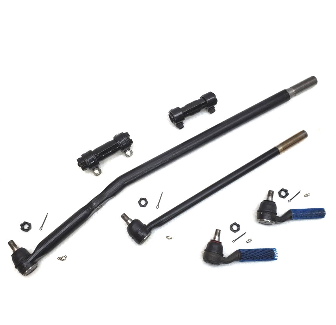 HD Tie Rod Drag Link Adjusting Sleeve Steering Kit for 1995-1997 Ford F250HD 4x4, Twin I Beam