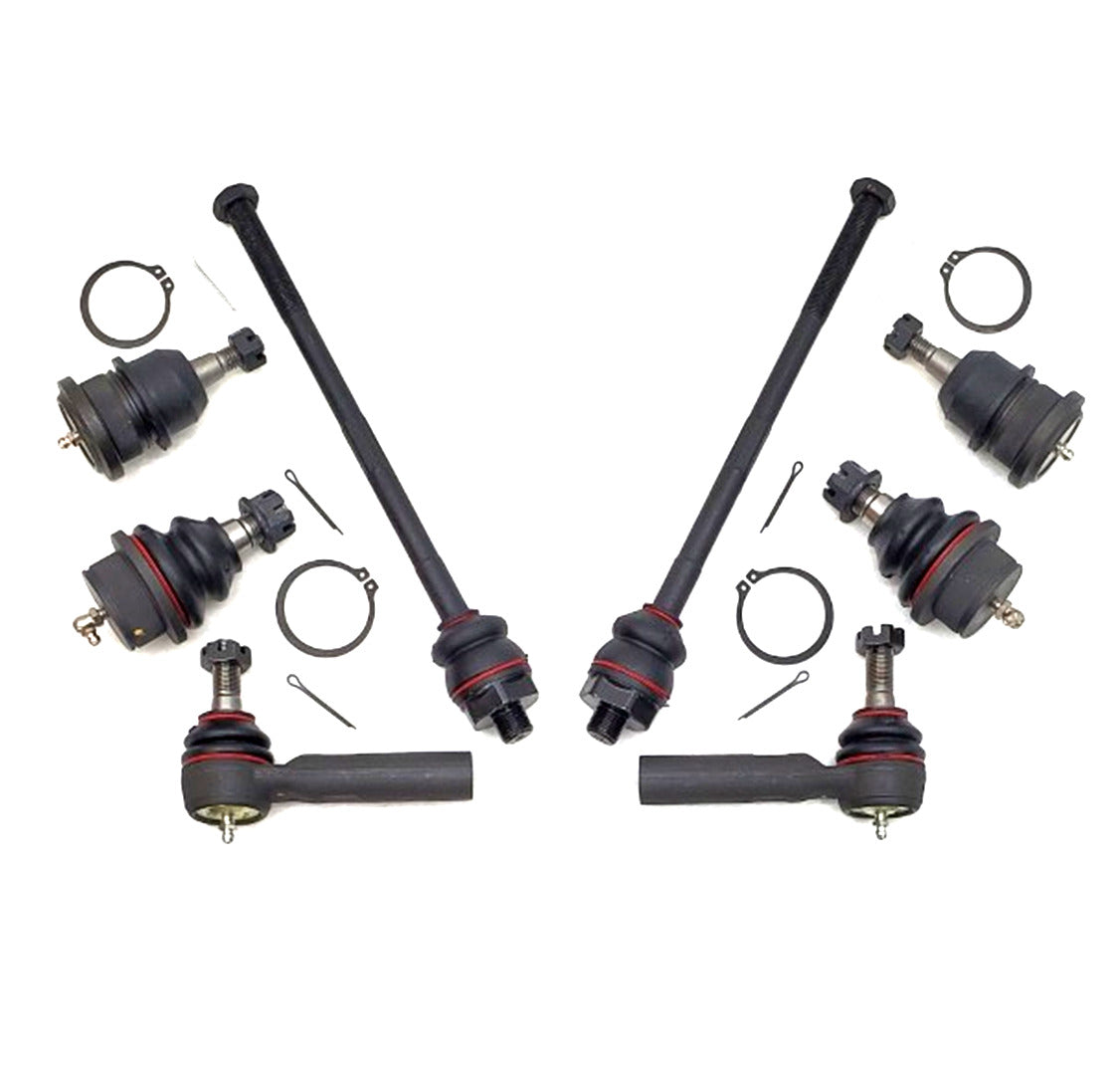Cadillac Chevrolet GMC 1999 - 2007 Lifetime Ball Joint Tie Rods Steering Kit