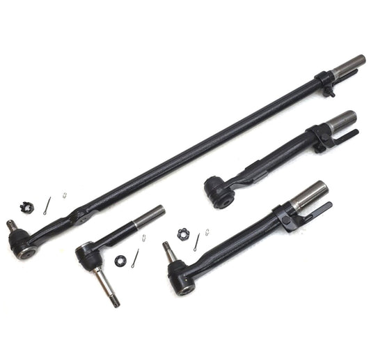 XRF Drag Link Tie Rod Steering Kit for 2011-2016 Ford F450, F550 Super Duty, Straight Pitman Arm, Wide Track Axle