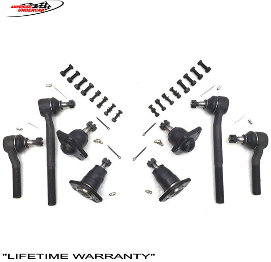 Lifetime Ball Joint Tie Rod Steering Kit for 1999-2005 Chevrolet Blazer, S10 4x4