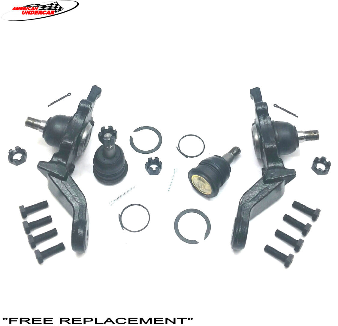 XRF Lifetime Upper & Lower Ball Joint Kit for 1998-2004 Toyota Tacoma 4x4