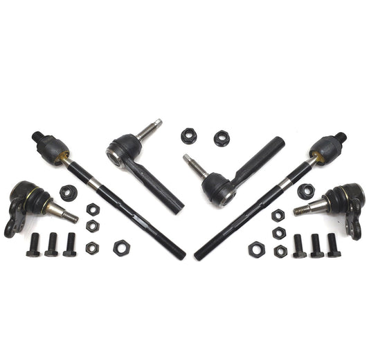 Lifetime Ball Joint Tie Rod Steering Kit for 2007-2017 Chevrolet, Buick, GMC, Saturn