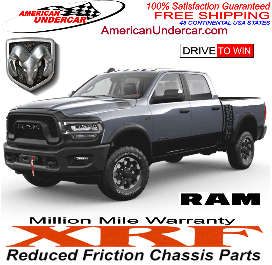 Metrix Premium Front Track Bar - Replacement For 1994-2002 Dodge Ram 1500/2500/3500 4WD