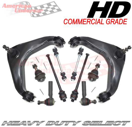 Heavy Duty Chevrolet GMC Steering and Suspension Kit 2001-2007 2WD & 4x4