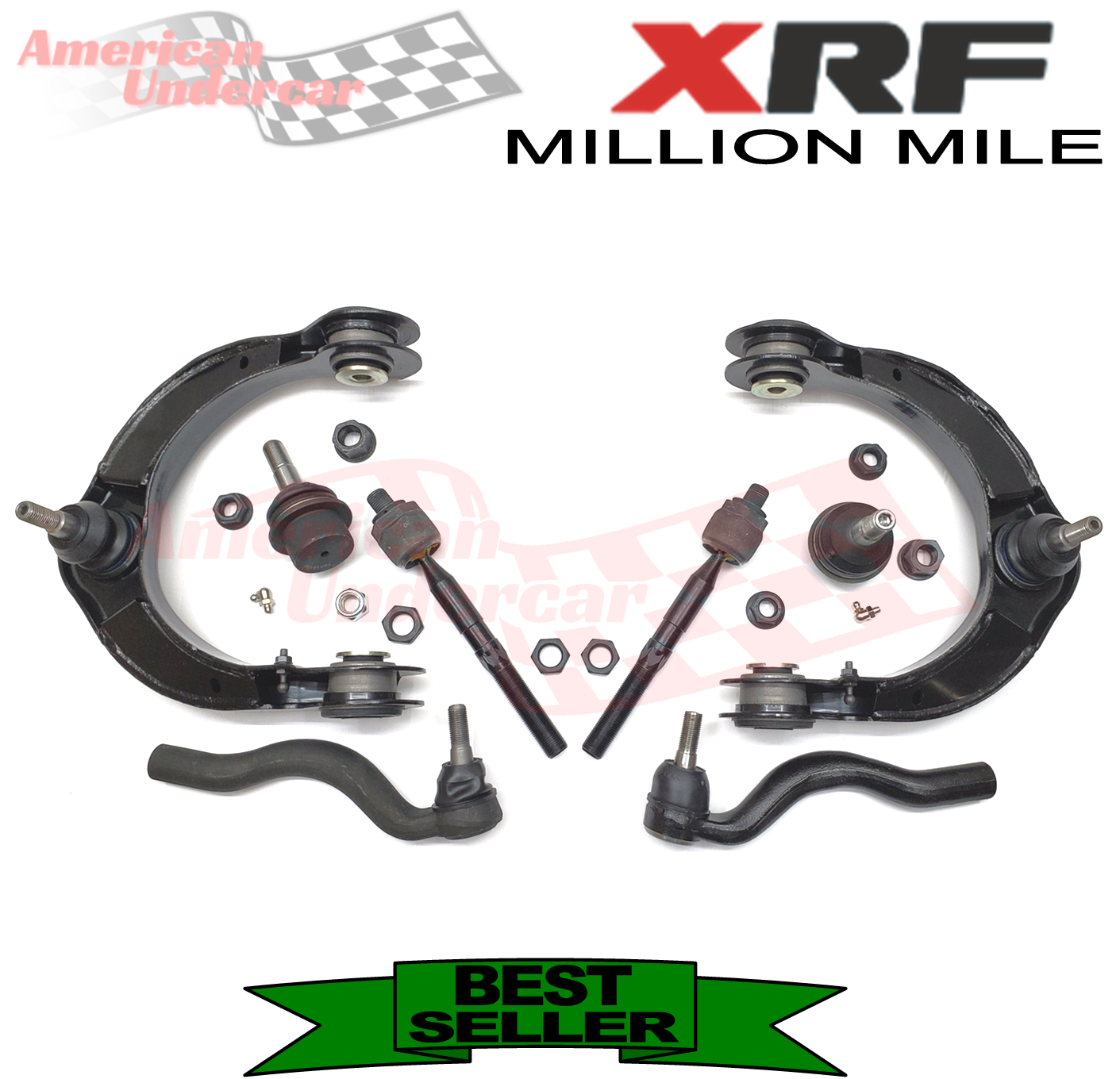 XRF Control Arm Ball Joint Tie Rod Kit 2011 - 2015 Dodge Durango Jeep Grand Cherokee