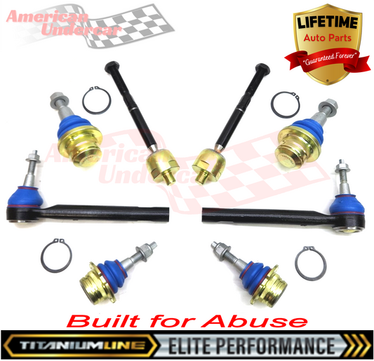 Lifetime Titanium Line Steering and Suspension Kit | 2019-2023 Ford Ranger