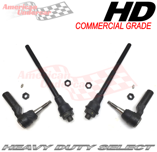 HD Chevrolet GMC 2500HD 3500HD Tie Rod Steering Kit 2011-2023 2WD & 4x4