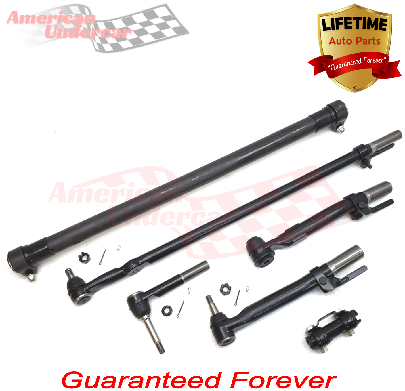 Lifetime Ford F450 F550 Super Duty Steering and Suspension Kit 2011-2016 2WD & 4x4 Wide Frame