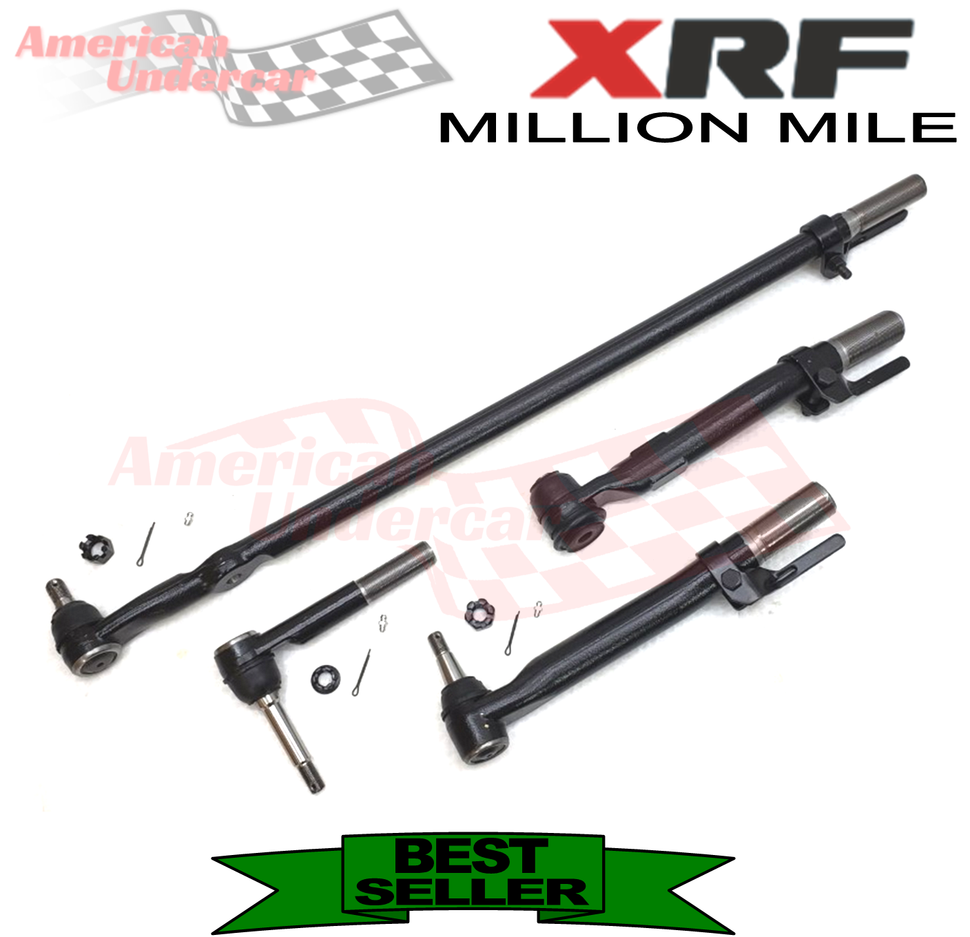 XRF Ford F450 F550 Super Duty Tie Rod Steering Kit 2011-2016 2WD & 4x4 Standard Frame