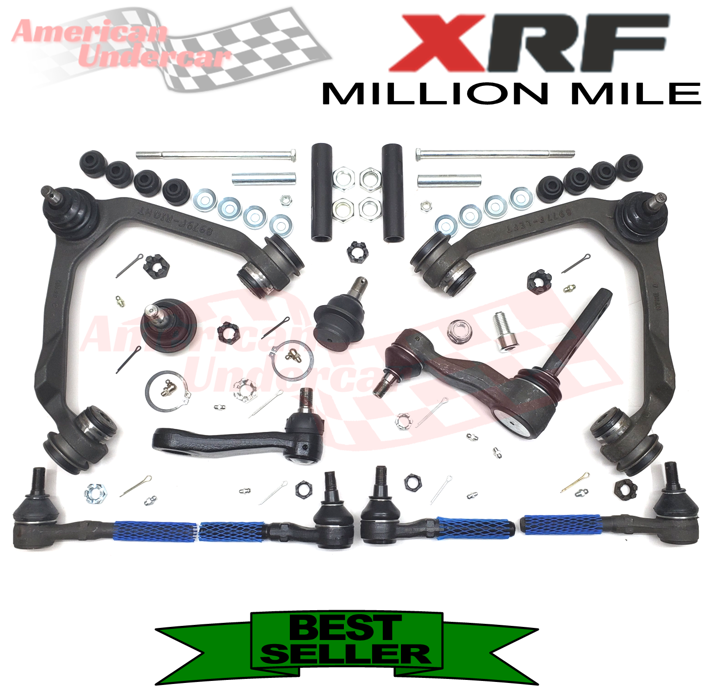 XRF Steering and Suspension Kit | 1997-2003 Ford F150 4x4 | with 2.5" Idler Bracket