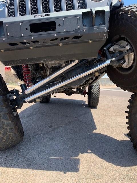 Apex Chassis Heavy Duty 2.5 Ton Tie Rod & Drag Link Kit for 2019-2022 Jeep Gladiator JT and 2018-2022 Jeep Wrangler JL