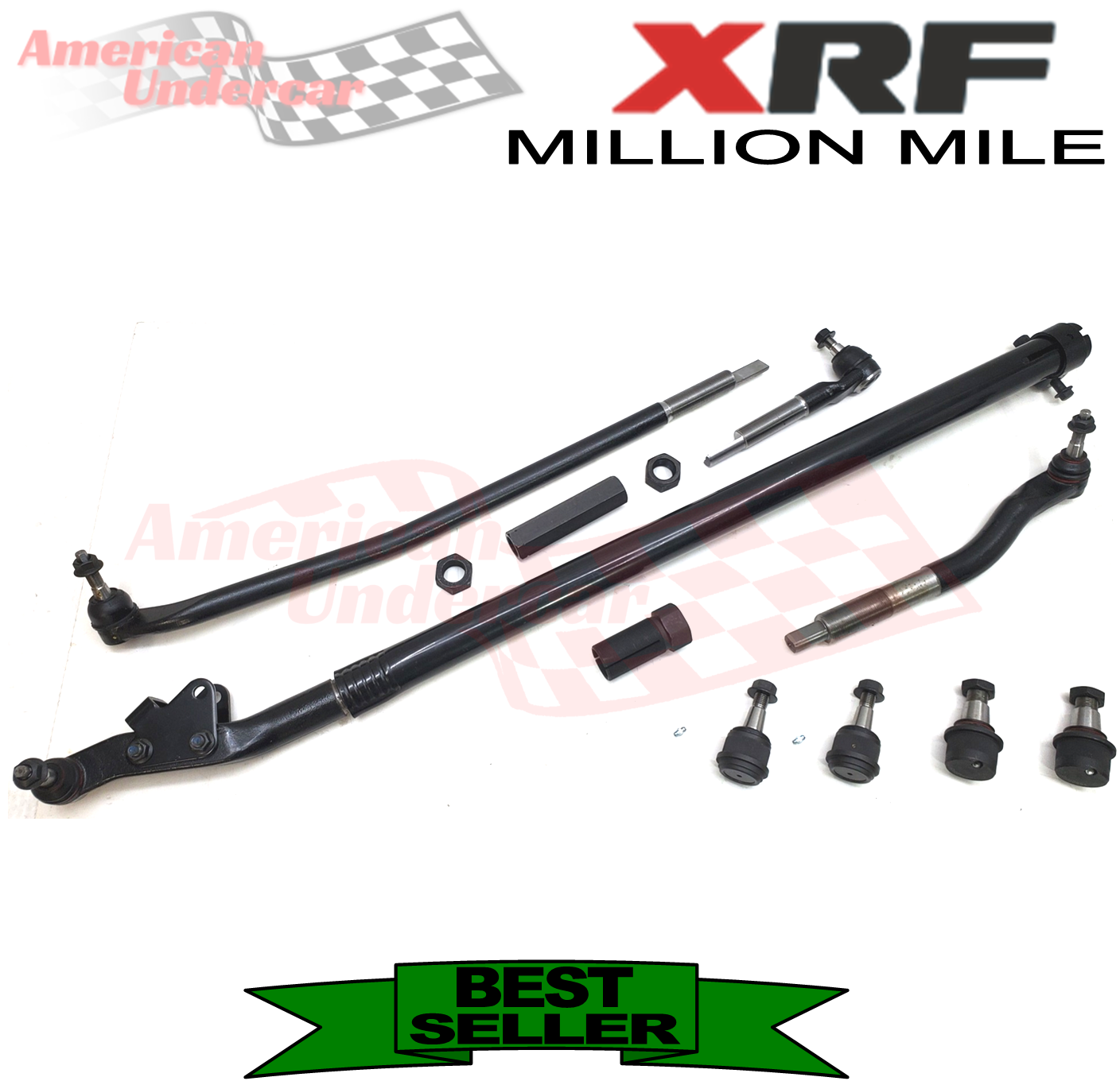 XRF Dodge Ram 2500 3500 Steering and Suspension Kit 2014 - 2017 4x4